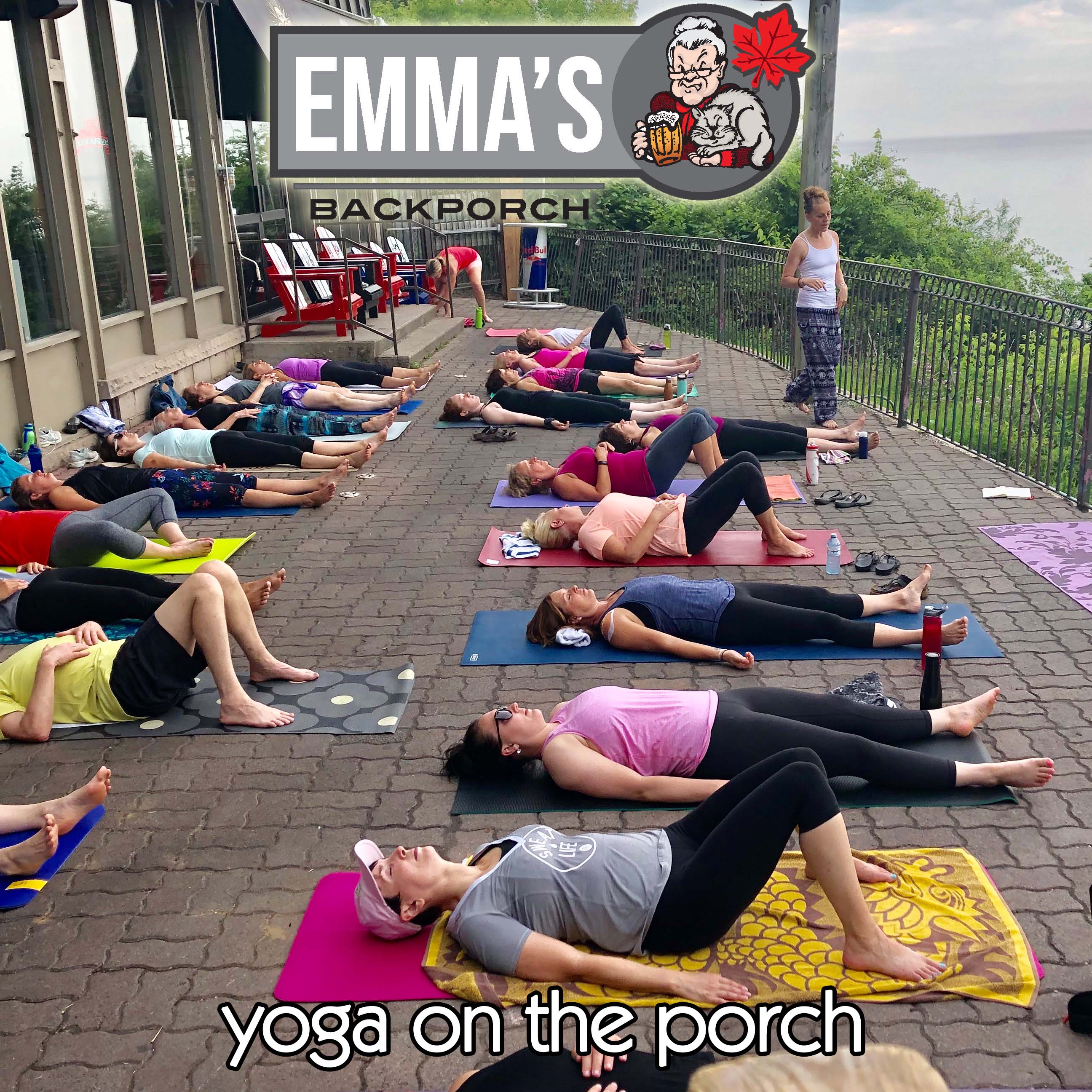 EMMA'S YOGA ON THE PORCH
